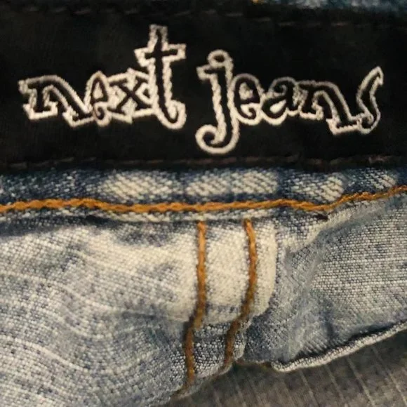 Next Jeans Ripped Jeans Size 24 - Picture 9 of 14